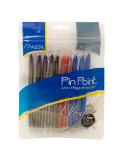 Bolígrafo Azor Pin Point Surtidos Punto Ultrafino BL10