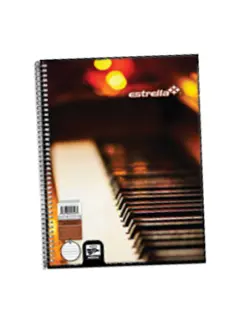 Cuaderno Estrella Profesional Espiral Pautado 50H