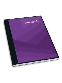 Cuaderno Mini Estrella Para Notas A7 Raya 64H