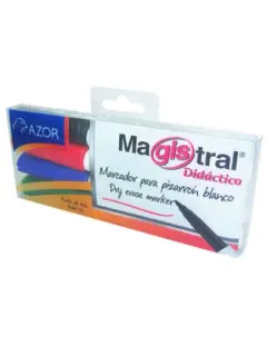 Marcador para Pizarrón Azor Magistral Didac Fino Surtido ES4