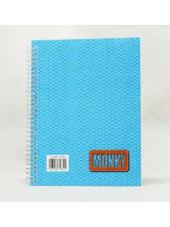 Cuaderno Monky Frances Espiral Blanco 100H
