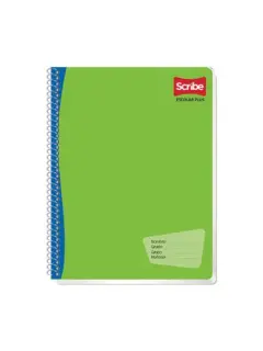 Cuaderno Scribe  Edo Profesional Ecologico C5 100H
