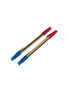 Boligrafo Azor Fino Duo 0.7mm Azul/Rojo BL2