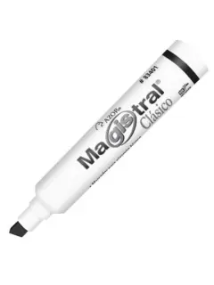 Marcador para Pizarrón Azor Magistral Clásico Negro CJ12