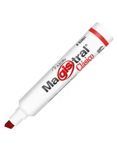 Marcador para Pizarrón Azor Magistral Clásico Rojo CJ12