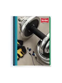 Cuaderno Scribe Esp Profesional Mega Plus Doble Raya 100H