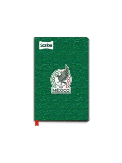Cuaderno Scribe  Cos Fran PD Selección Mexicana Raya 100 H