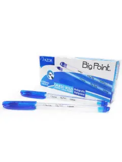 Bolígrafo Azor Big Point Color Azul Punto Grueso CJ12