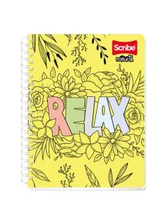 Cuaderno Scribe Frances Espiral Natu Raya 100H
