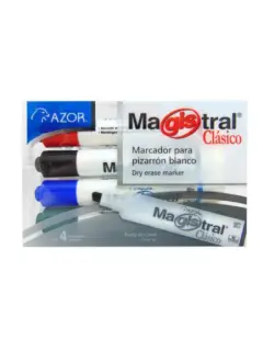 Marcador para Pizarrón Azor Magistral Clásico Surtidos ES4